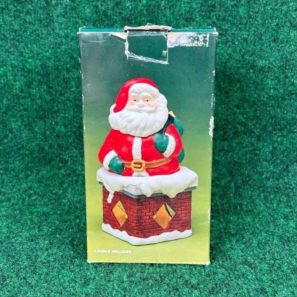 Montgomery Ward Porcelain Santa Potpourri Cooker With Candle Included Decoration - Picture 5 of 16